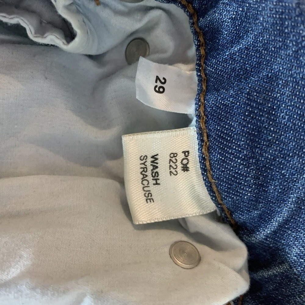 Reformation Jeans JEANS Sz 29 Women's  High Rise Skinny Blue Denim Syracuse 8222 - Picture 4 of 12